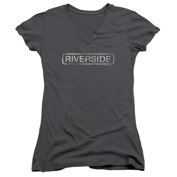 Riverside Riverside Distressed Junior Women's V-Neck T-Shirt
