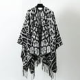 thumbnail image 2 of QQAMB Women Shawls Leopard Print Fall Winter Scarf Fashion Soft Warm Comfortable Casual Pashmina Blanket Shawl Wrap, 2 of 4