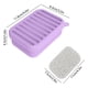 thumbnail image 3 of Jabonera de Silicona con Tapa, Autodrenante, para Baño y Cocina - Recipiente Antideslizante para Jabón En Barra con Tapa, Estuche de Viaje de Secado Rápido para Ducha, Camping y Caravana - 1 Unidad, 3 of 6