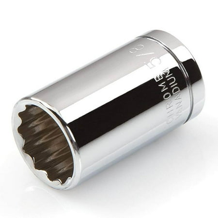 UPC: 0020209142158 | 12 Point 1/2 Drive x 5/8 Shallow Socket Premium Vanadium Steel TEKTON 14215