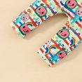 thumbnail image 5 of WIBACKER Infant Baby Boy Funny 1st Birthday Cosplay Outfits Bow Tie Cartoon Themed Romper with Suspenders Pants 2pcs Set, 5 of 9