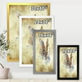 thumbnail image 4 of Designart 'Beige Vintage Flowers' Vintage Framed Art Print, 4 of 4