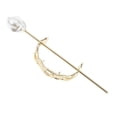 thumbnail image 2 of Brazalete para El Cabello para Mujer, Jaula para Moño, Soporte Minimalista para Pequeño oro, 2 of 7