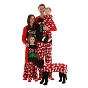 #followme Matching Christmas Pajamas for Family or Couples (Santa Squad, X-Small, Dog)