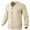 Khaki, variant on JTieacloth Knitted Pullover Sweaters Men Solid Color Jacquard Button Up Cardigan Casual Knit V Neck Business Comfortable Warm Sweater Jacket(Black)