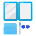 thumbnail image 1 of Locker Accessory Kit-Girl Back to School Supplie,Magnetic Whiteboard Mirror Dry Erase Marker Holder and School Supplie,C, 1 of 5