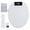 White, variant on solautey Electric Bidet Toilet Seat, with Wireless Remote and Side Panel, Elongated Heated Toilet Seat with Instant Warm Water & Dryer, Self-Clean Nozzle, Automatic Flip Cover