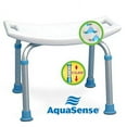AquaSense Adjustable Bath and Shower Chair for Disabled Adults, Elderly