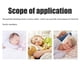 thumbnail image 4 of Jumpingount Alarma para mojar la cama Sensor de humedad para bebés y ancianos Flash vibrante Alarma para mojar la cama Recordatorio para mojar la cama Monitores de salud Jumpingount CE006553-00, 4 of 6