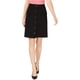 thumbnail image 2 of Falda acampanada con detalle de Botones Nine West Negro 8, 2 of 2