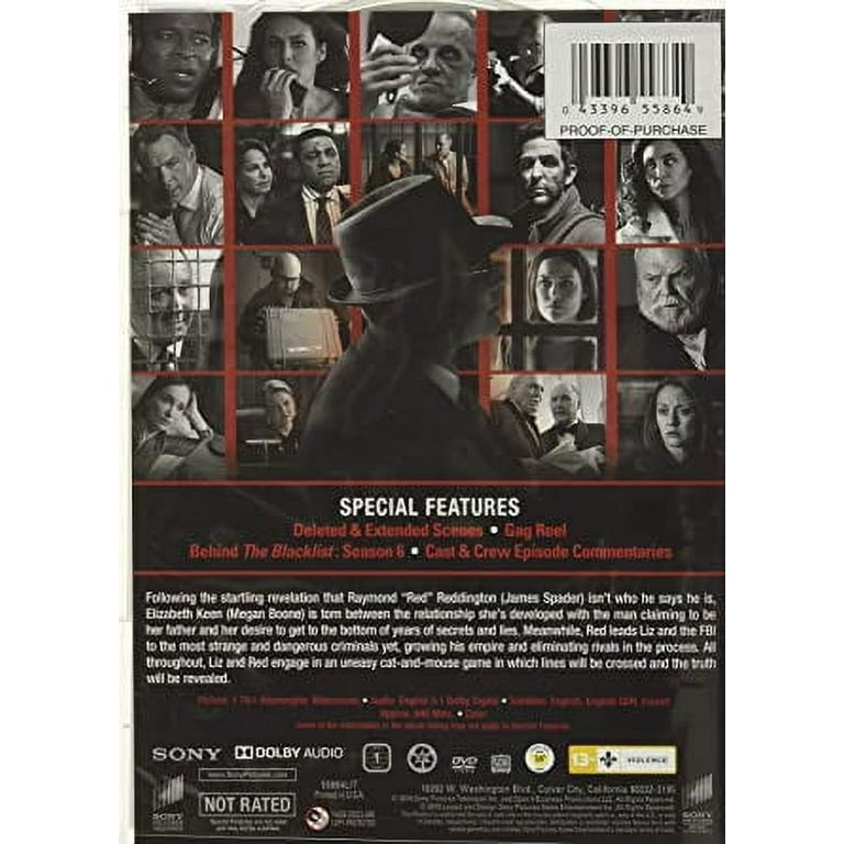 The Blacklist: Season Six (DVD) - Walmart.com