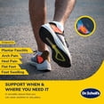 thumbnail image 5 of Dr. Scholl’s Compression Arch Sleeve, Custom Support Inserts, Foot Pain Relief, Adjustable Fit (2-pack) for Workout, 5 of 7