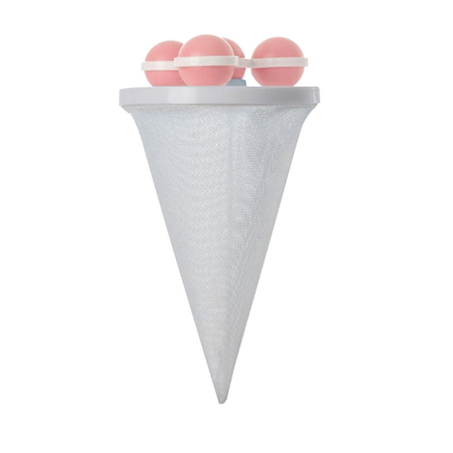 Attrape-Peluches Flottant pour Machines à Laver, Sac Filtrant Réutilisable pour Poils d'Animaux et Débris, Capacité 7kg+