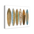 thumbnail image 2 of Creative Products Surf Boards In A Row 30 x 24 Canvas Wall Art, 2 of 5