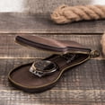 thumbnail image 2 of JMLIANG Genuine Leather Watch Case Vintage Minimalist Protective Bag for Watch Storage Travel, 2 of 9