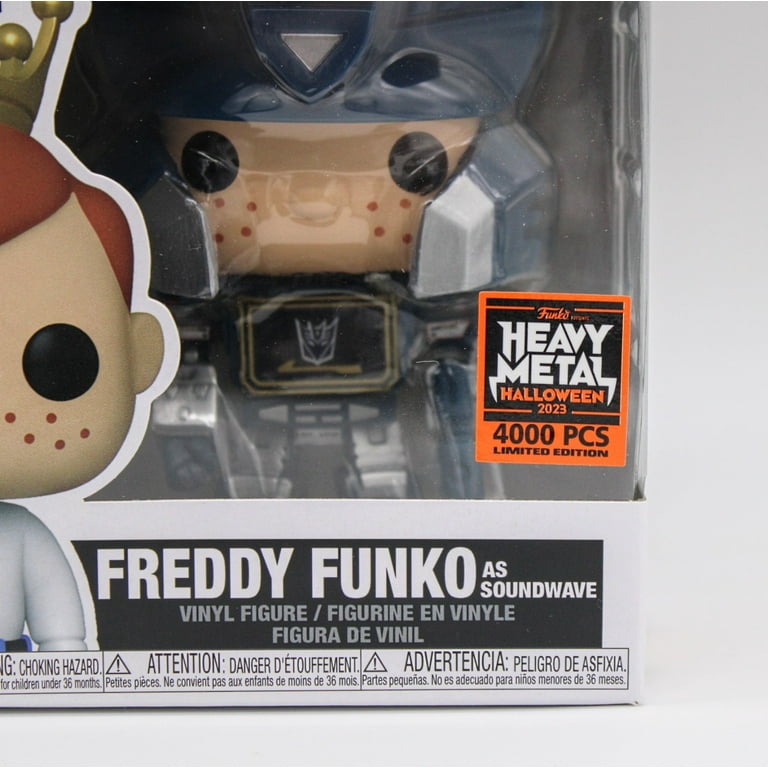 Funko POP! Freddy Funko as Soundwave Transformers LE 4,000