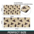 thumbnail image 7 of Cute Labrador Kitchen Rugs Sets Of 2,Anti Fatigue Kitchen Mat Rugs Non Slip Washable,Decorative Kitchen Floor Mats for Kitchen,Sink,Laundry,17"x30"+17"x47", 7 of 7