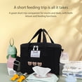 thumbnail image 2 of Bolsa tipo barril para mamá, bolsas impermeables para pañales, bolsa aislante para niños Bento Hugtrwg Para estrenar, 2 of 9