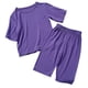 thumbnail image 4 of Odeerbi 1-8 Años Niño Niña Conjunto Verano Modal Manga Corta Tops Pantalones Conjunto Dos Piezas Suave, 4 of 5