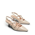thumbnail image 4 of Dream Pairs Women's  buckle slingback Stiletto Heel, 4 of 7