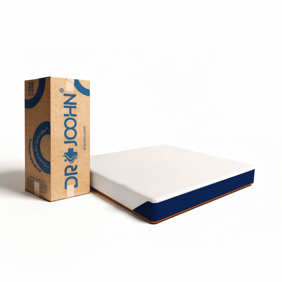 Colchón Matrimonial en Caja DR JOOHN Basic de 18 cm, Foam Semi Firme para Todas las Edades.