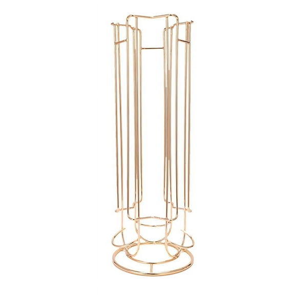 Metal Coffee Pod Holder Iron Chrome Plating Stand Coffee Capsule Storage Rack for 18pcs Capsule