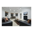 thumbnail image 3 of Peerless PARAMOUNT Universal Flat Wall Mount PF640 - Mounting kit (wall plate, bracket adapter) - for LCD display - fused epoxy - gloss black - screen size: 32"-46" - mounting interface: 400 x 300 mm, 3 of 4