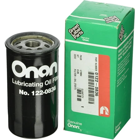 Cummins Onan 122-0836 Motor Spin-On Oil Filter