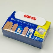 Band-Aid Brand 188 Assorted Premium Items Bandages Neosporin w/Handy Travel Case