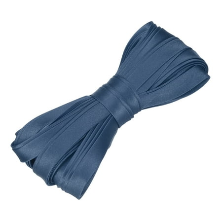 Uxcell Double Fold Bias Tape 2/5 Inch x 5.5 Yards Satin Pre-fold Tape Red56