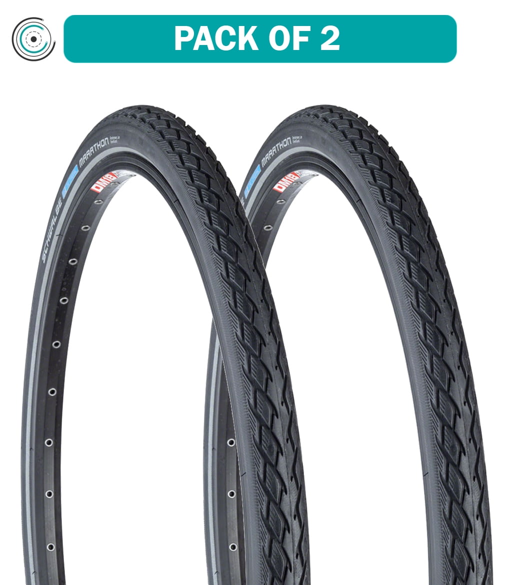 Schwalbe Marathon 700x38c Tire Wire Bead Black/Reflective GreenGuard