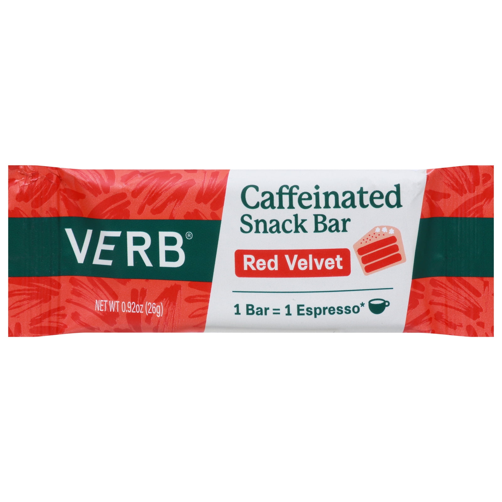 Verb Energy Energy Bar Red Velvet Case of 16.92 OZ