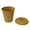 Gold, variant on Nnndbs Small Desktop Can with Press Pop Up Lid, 2 Gallon Wastebasket for Office Desk Bathroom Bedroom, Odor Locking Slim Garbage Bin in Black