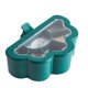 thumbnail image 1 of Kitchen Spice Jar with Clear Lid and Handle 6 Grids 6 Spoons Set Seasoning Box for Cooking Salt Sugar Pepper Seasoning Container Yellow, 1 of 4