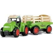 Dickie Toys Eco Farm Tractor and Hay Mover