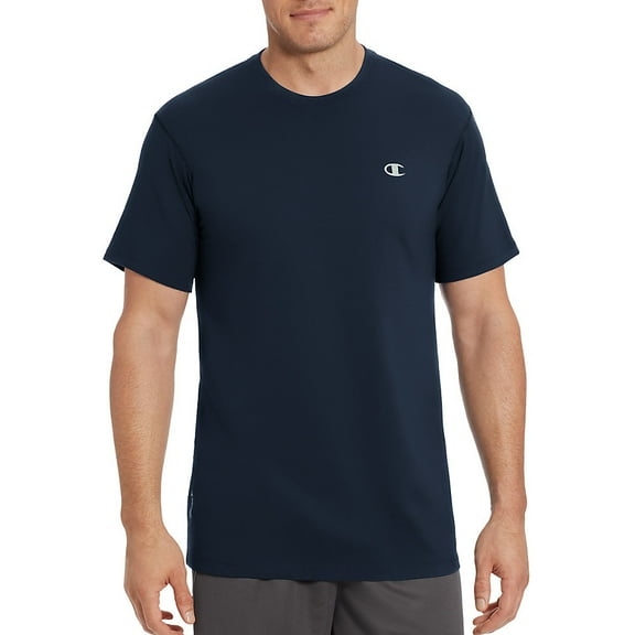 Vapor® Men's Cotton Basic Tee, Navy - L