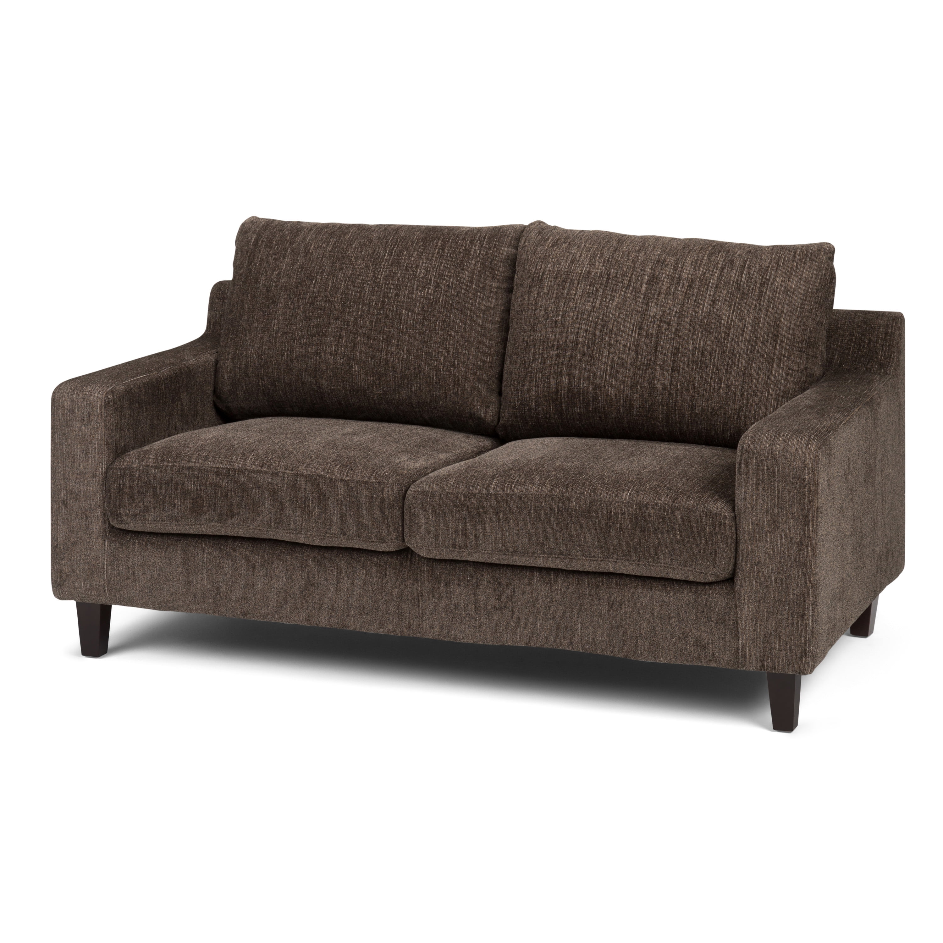 Brooklyn + Max Danielle Contemporary 65 inch Wide Sofa Loveseat in Deep
