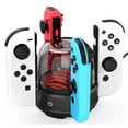 thumbnail image 1 of Base Cargador 4 En 1 Compatible Con Control Joycon De N Switch, 1 of 9