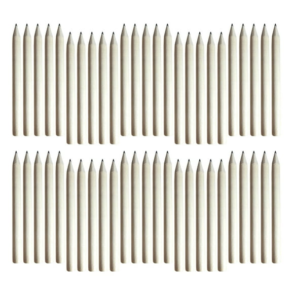 ROZYARD 50Pcs Golf Pencils Sets, Small Pencils Bulk Mini HB Pencils for Office