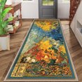 thumbnail image 2 of 2x6 FT Kitchen Runner Rugs Non Skid Washable, Faux Wool Rug Runners for Hallways Bathroom Carpet Runner, Soft Indoor Modern Floor Rug for Entryway Laundry Room, 2 of 11