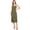 Olive, variant on Love Tree Women's A-Line Midi Tea Dress (Olive, Small)