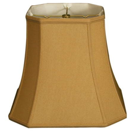 Royal Designs 15" Square Cut Corner Lamp Shade Antique Gold