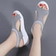 thumbnail image 4 of Nuevas sandalias de boca de pez, sandalias deportivas de cuña voladora de gran tamaño para mujer, sandalias informales de suela gruesa para mujer Wmkox8yii  nm2000, 4 of 8