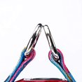 thumbnail image 3 of Arnés ajustable para perros pequeños, medianos y grandes, transpirable, con cierre metálico, multicolor (M, 0202-1) Rojo Verde, 3 of 5