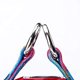 thumbnail image 3 of Arnés ajustable para perros pequeños, medianos y grandes, transpirable, con cierre metálico, multicolor (M, 0202-1) Rojo Verde, 3 of 5