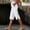 *White, variant on ClodeEU Women's Solid Color Knee Length Shorts with Pockets ,Casual Summer Bermuda Pants White,Womens Plus M