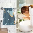 thumbnail image 7 of Birds and Floral Cotton Face Towels Soft Hand Towel Absorbent Bathroom Towel for Kitchen Hotel Decoration, 7 of 7