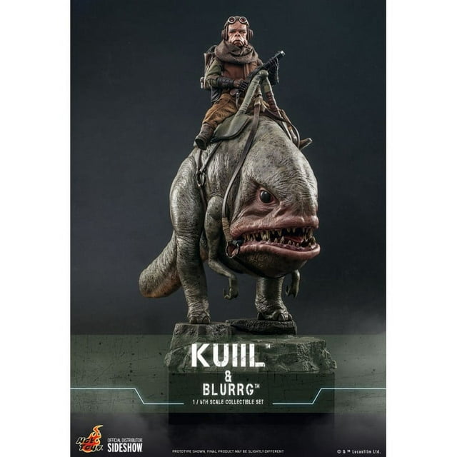 Star Wars The Mandalorian - Kuiil & Blurrg 1/6 Scale - Hot Toys Hot Toys Star Wars The Mandalorian - Kuiil & Blurrg