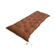 thumbnail image 2 of Garden Bench Cushion Accesorios de jardín Poliéster con empates Diseño ergonómico Rectángulo Cojín de asiento para balancines de porche Marrón, 2 of 9