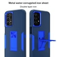 thumbnail image 4 of TASHHAR Samsung Galaxy A23 5G Case with Screen Protector and Magnetic Car Mount Kickstand Military Grade Full Body Double Layer Drop Protection Rugged Durable for Galaxy A23 5G Phone - Dark blue&Blue, 4 of 12